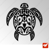 Sticker Tortue Maorie 1