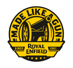 Autocollant Royal Enfield Made like a Gun