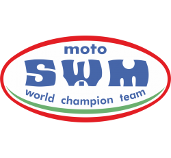 Autocollant Moto SWM World Champion Team