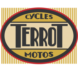 Autocollant Moto Terrot Vintage