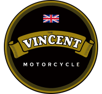 Autocollant Moto The Vincent Motorcycle UK
