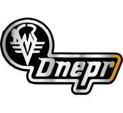 Autocollants Moto Dnepr Logo