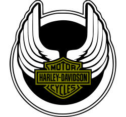 Autocollant Moto Harley Davidson Motorcycles 2