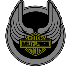 Autocollant Moto Harley Davidson Motorcycles 4