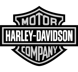 Logo Harley Davidson Bar and Shield Gris