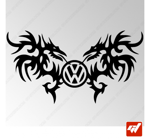 Sticker Dragons Tribal Volkswagen 16