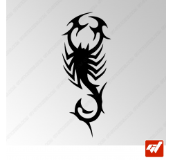 Sticker Scorpion Tribal 3