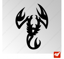Sticker Scorpion Tribal 4