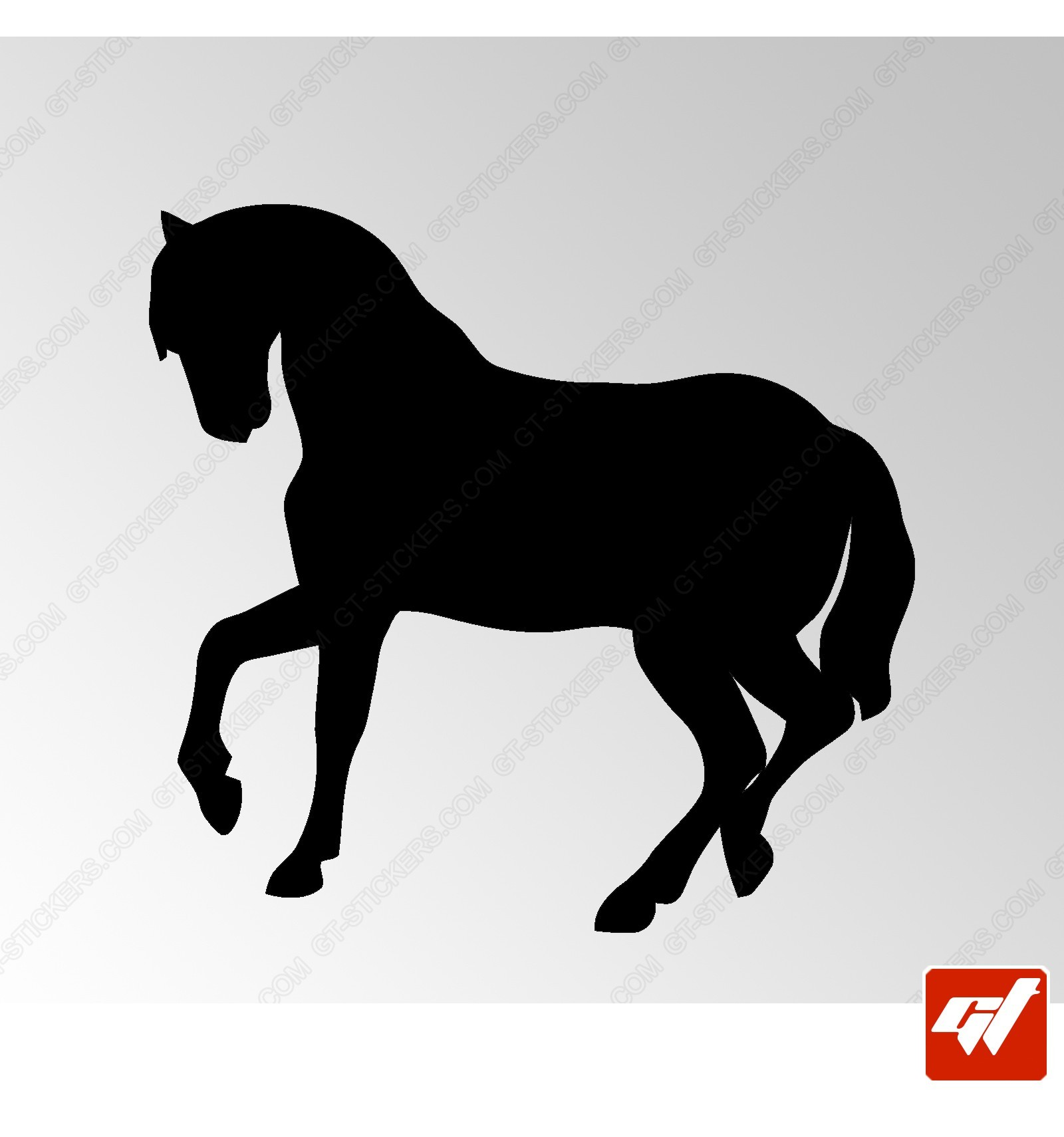 Sticker Cheval Tribal - Gamme 3M Pro / Oracal - GTStickers