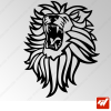 Sticker Lion Tribal 3