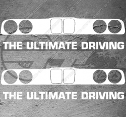 2x Stickers BMW Ultimate Driving - Stickers Bmw