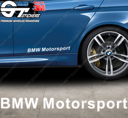Stickers BMW Motorsport Straight , taille au choix