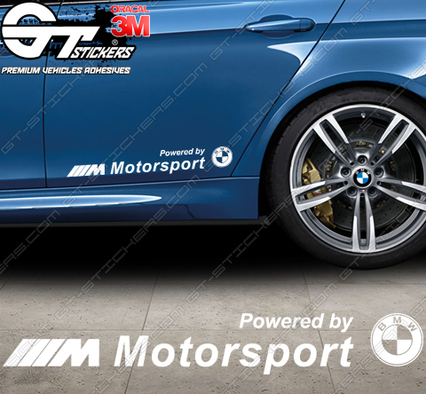 Stickers autocollant BMW Motorsport ///M Motorsport