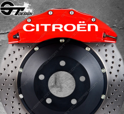 Kit stickers Citroën Racing pour étriers de frein.