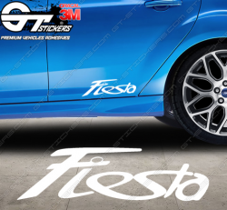Sticker logo Ford Fiesta, taille au choix