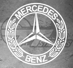 Stickers Sigle Mercedes Luxury Classic - Stickers Mercedes