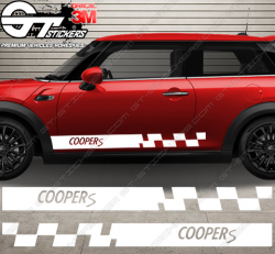 Kit Bandes Latérales Mini Cooper Racing N2
