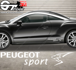 Stickers Peugeot Sport Upside Design - Stickers Peugeot