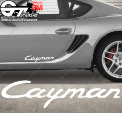 1x Stickers Porsche Cayman