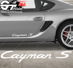1x Stickers Porsche Cayman S