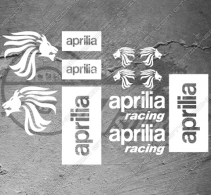 Planche XXL - 12 Stickers Aprilia Racing