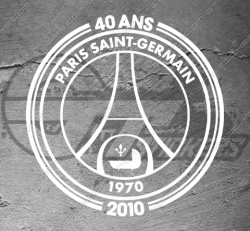 Stickers PSG Paris Saint-Germain - 40 ans