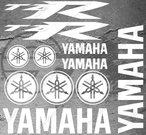 Planche Stickers Yamaha TZR - Gamme 3M Pro / Oracal - GT-Stickers