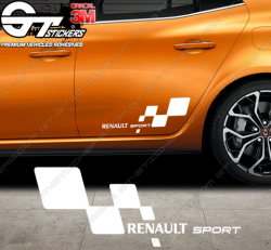 Kit damiers Renault Sport - Stickers Renault