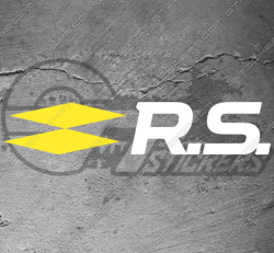 Stickers Losanges Renault Sport RS - Stickers Renault