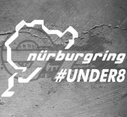 Stickers Nurburgring Under8 - Stickers Renault