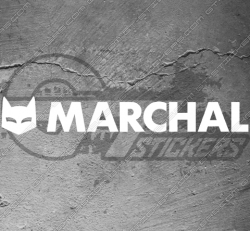 Stickers Logo Marchal, taille au choix