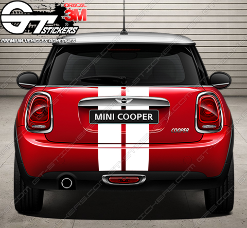 Doubles Bandes Coffre Mini Cooper - Gamme 3M Pro / Oracal - GTStickers