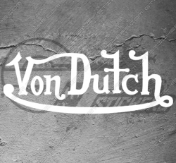 Stickers Von Dutch, taille au choix
