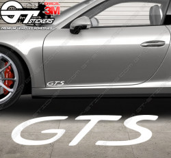 Stickers logo Porsche GTS - Stickers Porsche