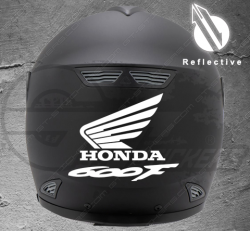 Sticker réfléchissant pour casque moto Honda 600 F - Stickers casque moto reflechissants
