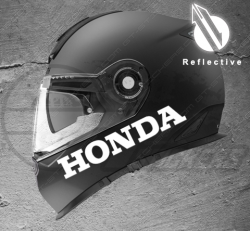 Stickers rétro-réfléchissant pour casque Honda