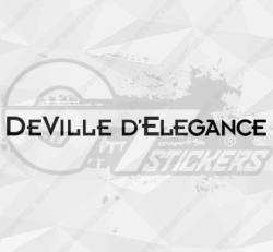 Sticker Cadillac Deville Elegance