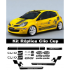 Kit Replica Renault Sport Clio Cup - Stickers Renault