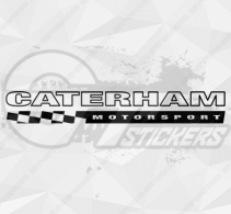Sticker Catterham Motorsport Damier