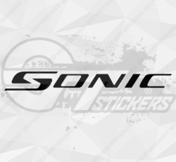 Sticker Chevrolet Sonic