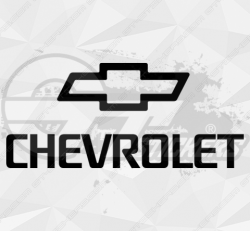 Sticker Logo Chevrolet 