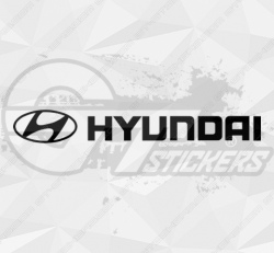 Sticker Hyundai Logo - Stickers Hyundai
