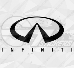 Sticker Logo Infiniti Design 2 - Stickers Infiniti
