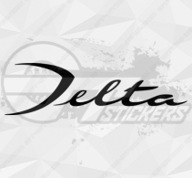 Sticker Logo Lancia Delta