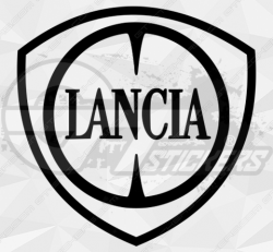 Sticker Logo Lancia - Stickers Lancia