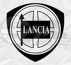 Sticker Logo Lancia - Stickers Lancia