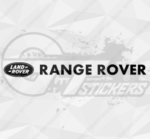 yeSJRL Car Styling Lettres Autocollants pour Land Rover Range