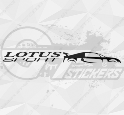 Sticker Lotus Sport Logo - Stickers Lotus