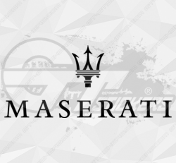 Sticker Maserati Logo 3 - Stickers Maserati