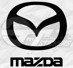 Sticker Logo Mazda Design 1 - Stickers Mazda